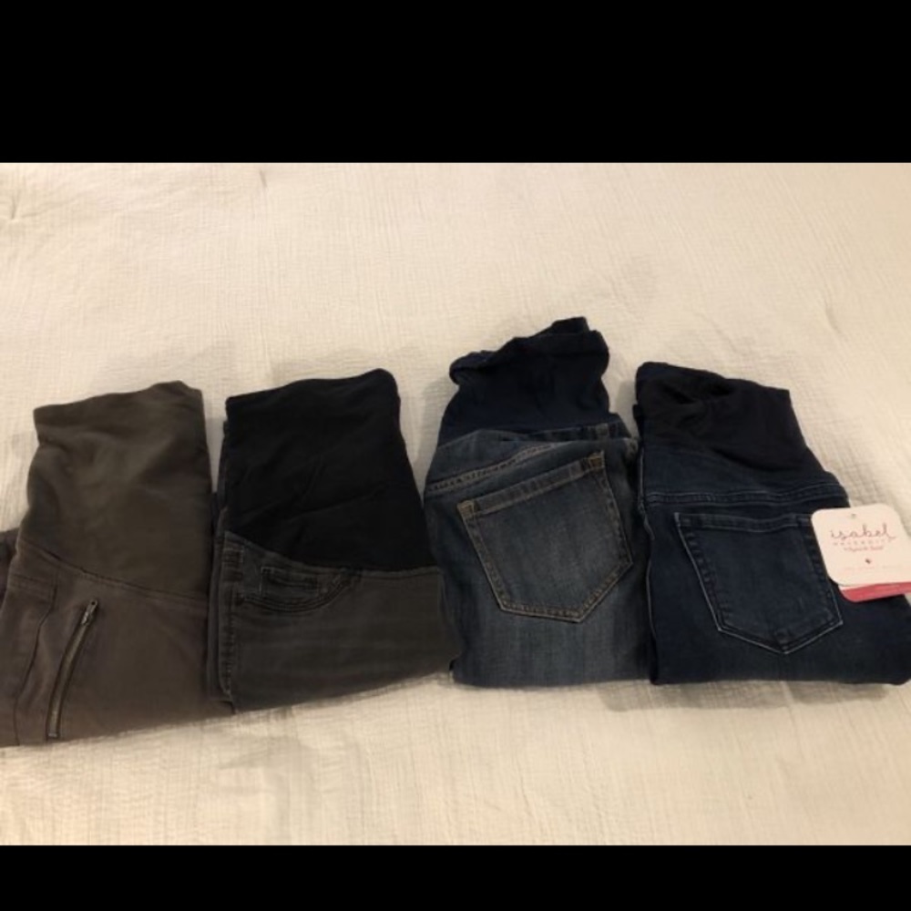 Maternity jeans lot